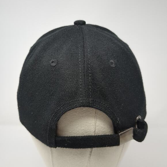 Hot Wheels Slideback Hat Black One Size Embroidered Adjustable 6 Panel - Picture 7 of 10